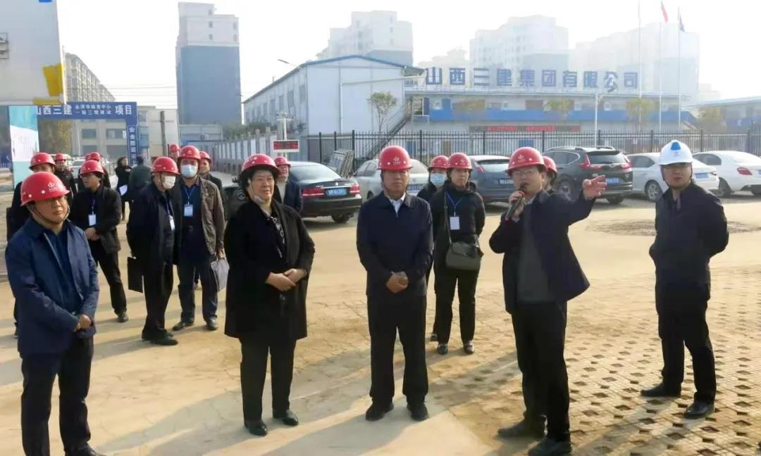 山西建投三建集团永济市体育中心一场三馆尊龙凯时项目通过运城市精神文明创建综合测评
